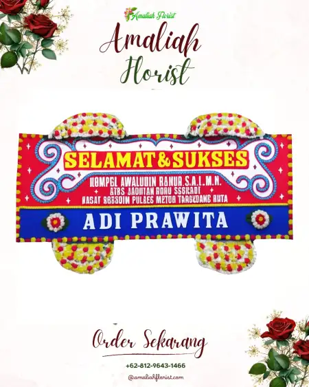 Papan Bunga Ucapan Selamat Orange Groves Pik 2