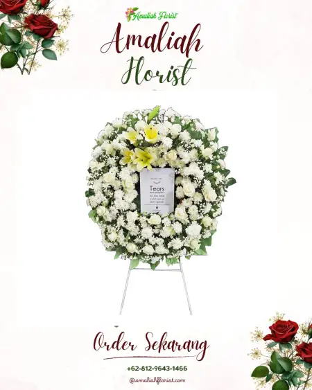 Krans Bunga Duka Orange Groves Pik 2